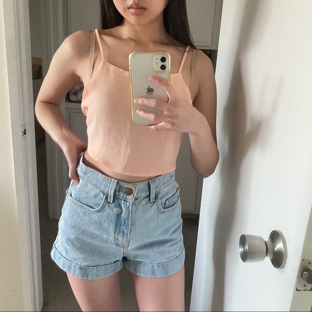 Brandy Melville berit tie back top